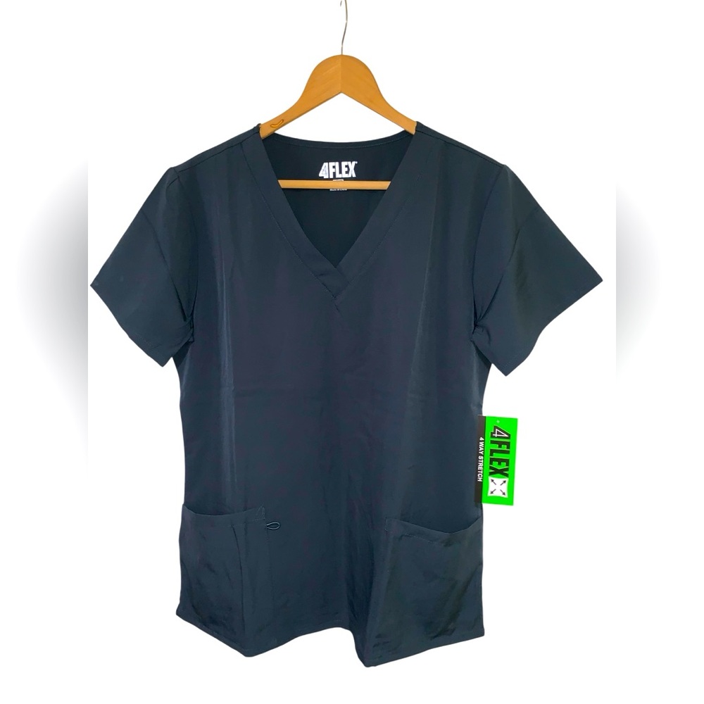 NWT 4Flex Scrubs Top Size L